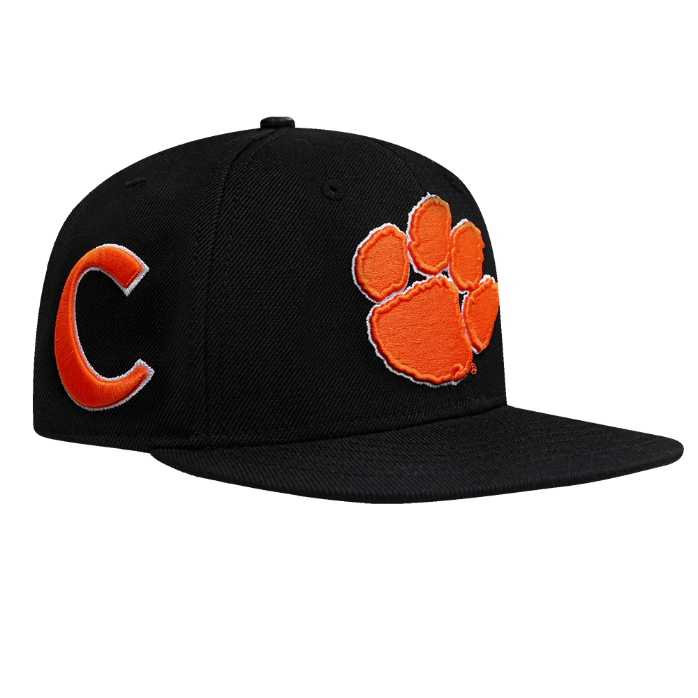 CLEMSON UNIVERSITY CLASSIC UNISEX PRIMARY LOGO WOOL SNAPBACK HAT