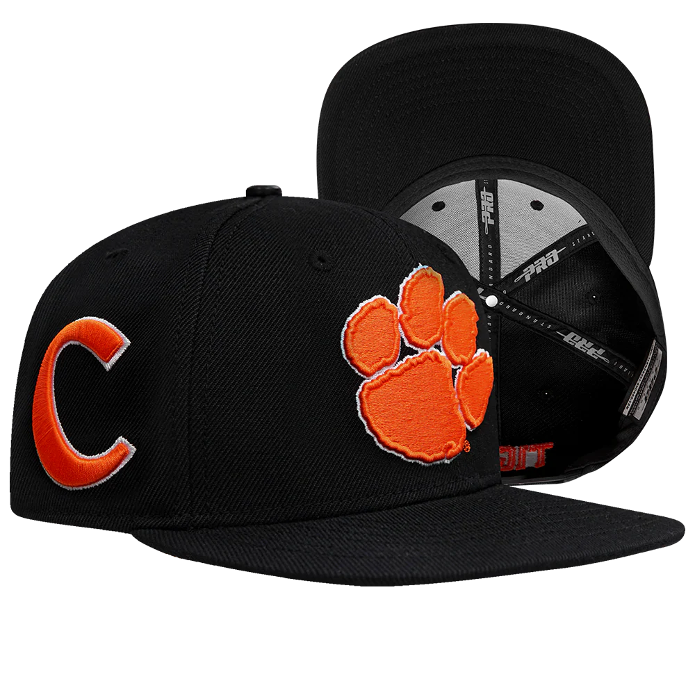 CLEMSON UNIVERSITY CLASSIC UNISEX PRIMARY LOGO WOOL SNAPBACK HAT
