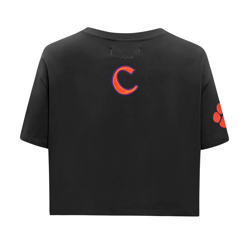 CLEMSON UNIVERSITY CLASSIC SINGLE JERSEY BOXY TEE