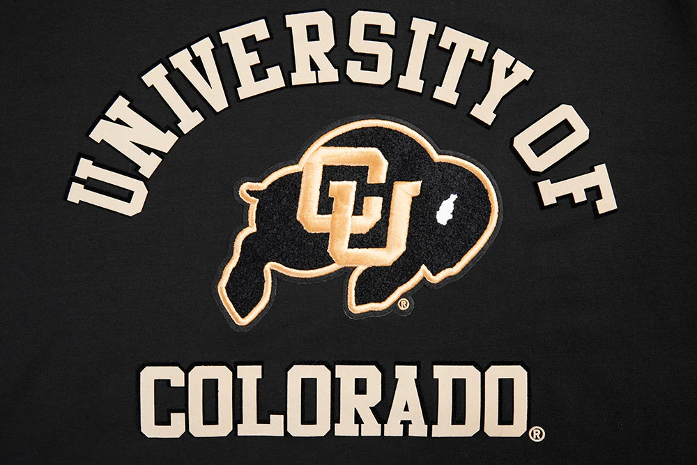 UNIVERSITY OF COLORADO CLASSIC MEN'S STACKED LOGO TEE