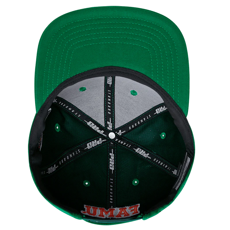 FLORIDA A&M UNIVERSITY CLASSIC UNISEX STACKED LOGO SNAPBACK HAT