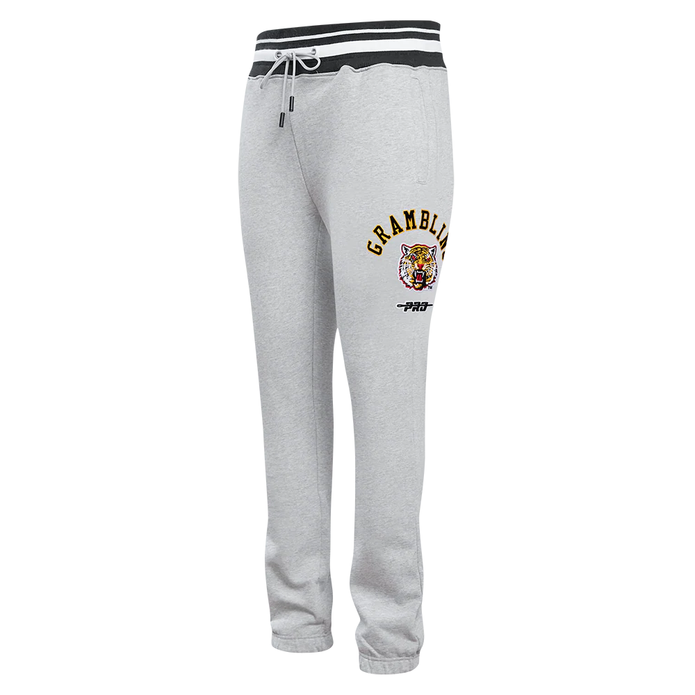 GRAMBLING STATE UNIVERSITY CLASSIC MEN'S STACKED LOGO SWEATPANT