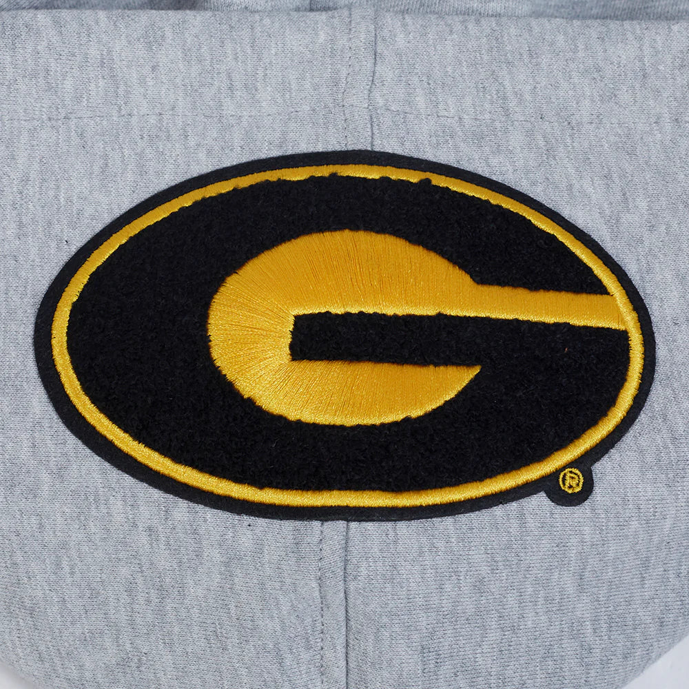 GRAMBLING STATE UNIVERSITY CLASSIC MEN'S STACKED LOGO PULLOVER HOODIE