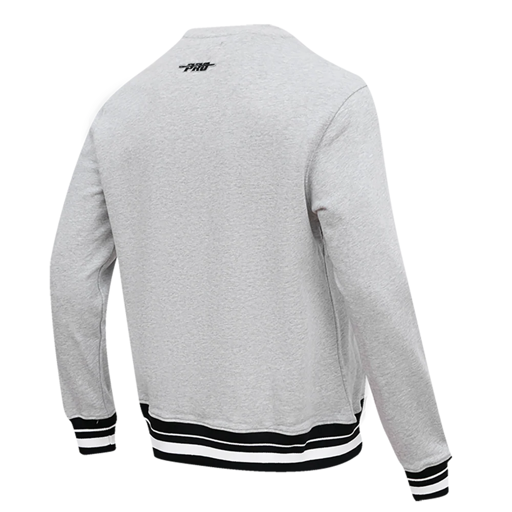 GRAMBLING STATE UNIVERSITY CLASSIC MEN'S STACKED LOGO CREWNECK