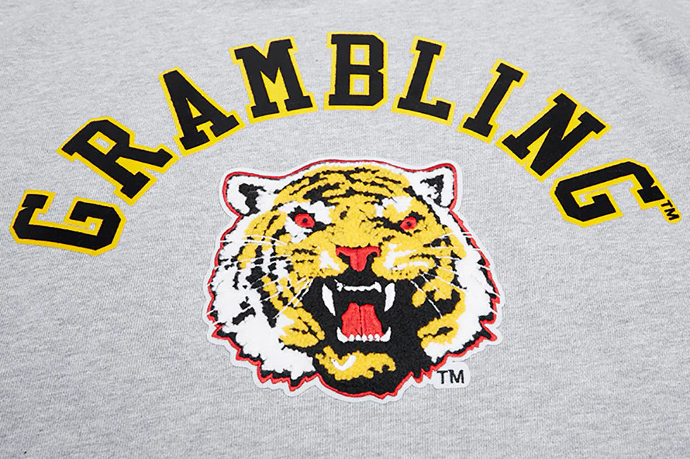 GRAMBLING STATE UNIVERSITY CLASSIC MEN'S STACKED LOGO CREWNECK
