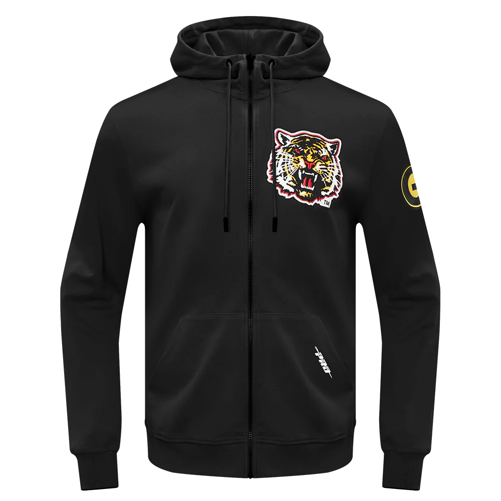 GRAMBLING STATE UNIVERSITY CLASSIC MEN'S FULL ZIP PULLOVER HOODIE