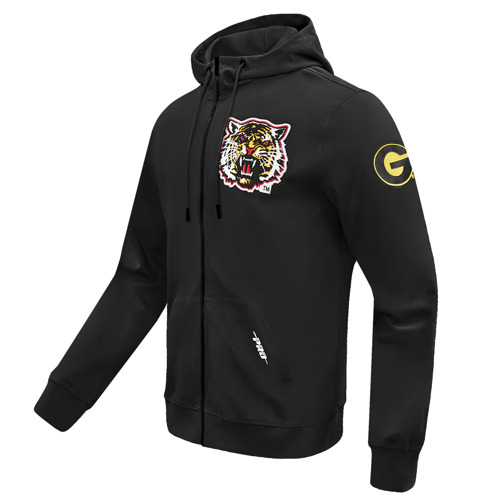 GRAMBLING STATE UNIVERSITY CLASSIC MEN'S FULL ZIP PULLOVER HOODIE