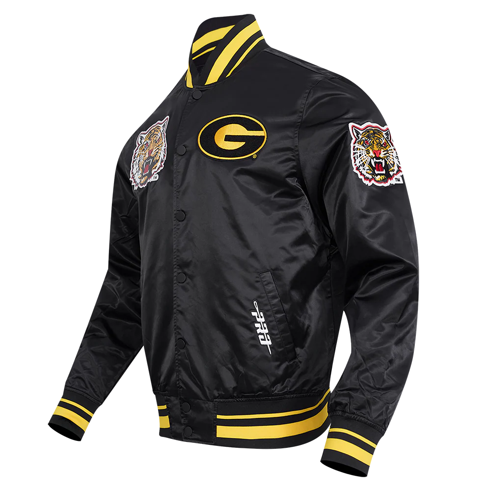 GRAMBLING STATE UNIVERSITY CLASSIC RIB SATIN JACKET