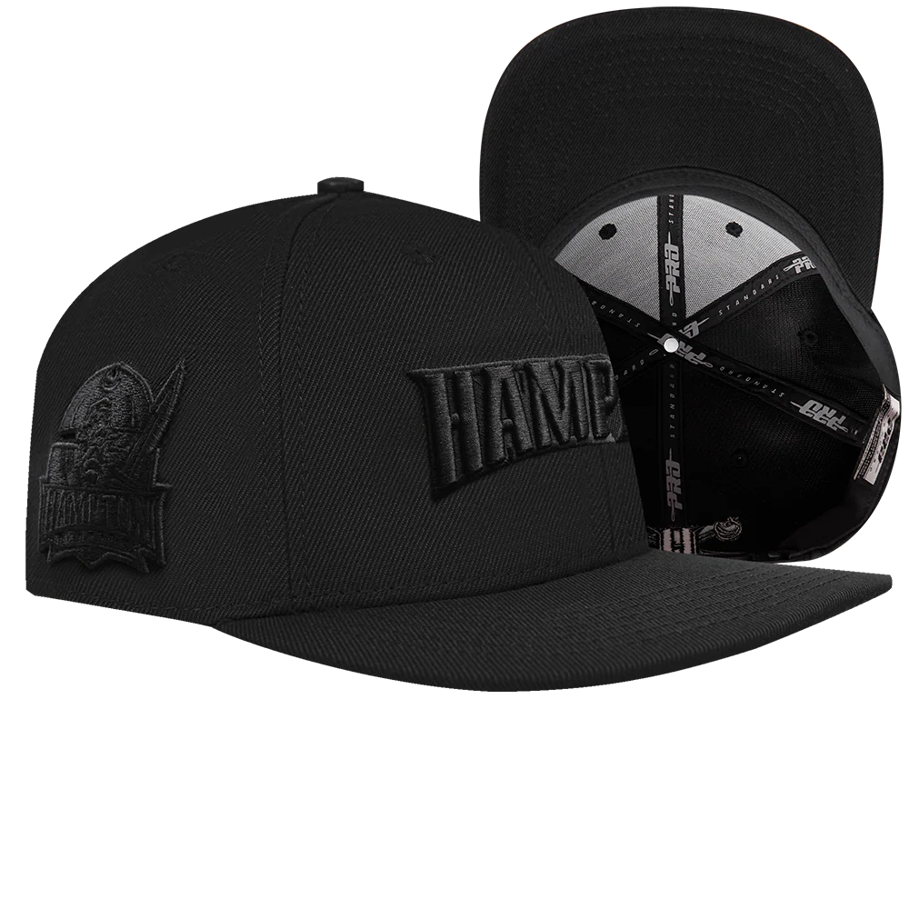 HAMPTON UNIVERSITY NEUTRAL WOOL SNAPBACK