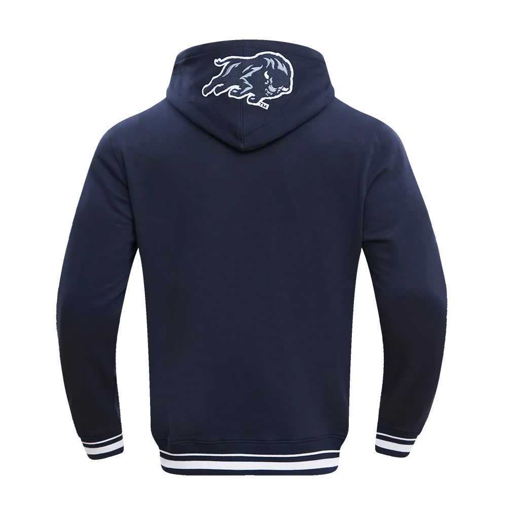 HOWARD UNIVERSITY CLASSIC MEN'S STACKED LOGO PULLOVER HOODIE