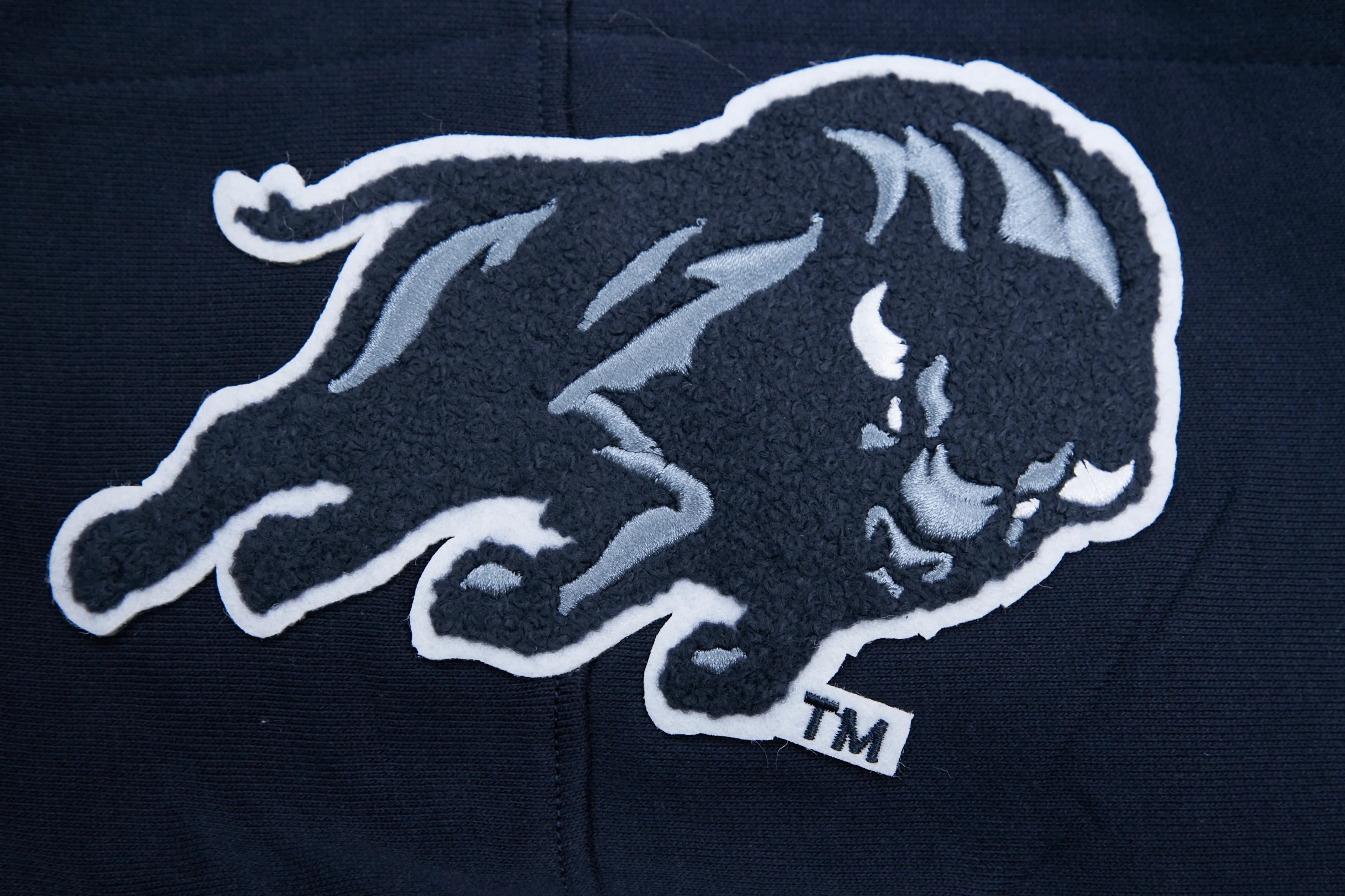 HOWARD UNIVERSITY CLASSIC MEN'S STACKED LOGO PULLOVER HOODIE