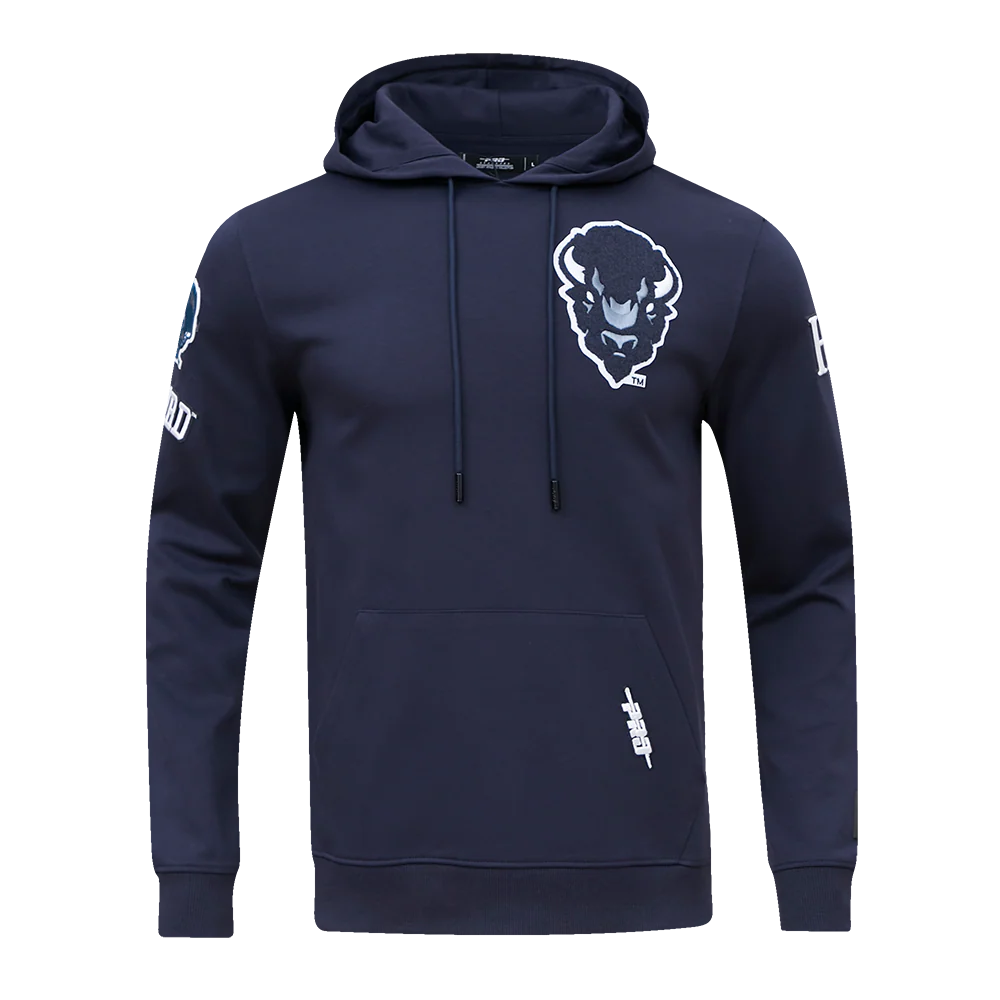 HOWARD UNIVERSITY CLASSIC MEN'S PULLOVER HOODIE