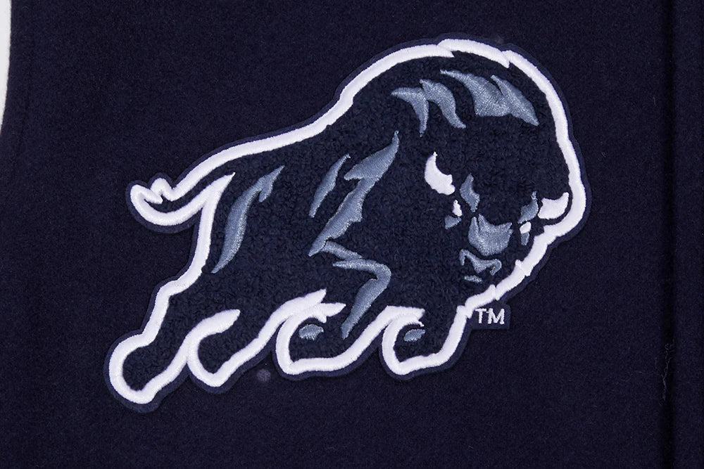 HOWARD UNIVERSITY CLASSIC RIB WOOL VARSITY JACKET