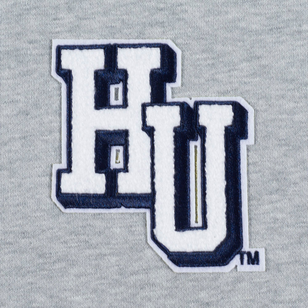 HOWARD UNIVERSITY CLASSIC WOMEN'S FLEECE CROPPED PULLOVER HOODIE