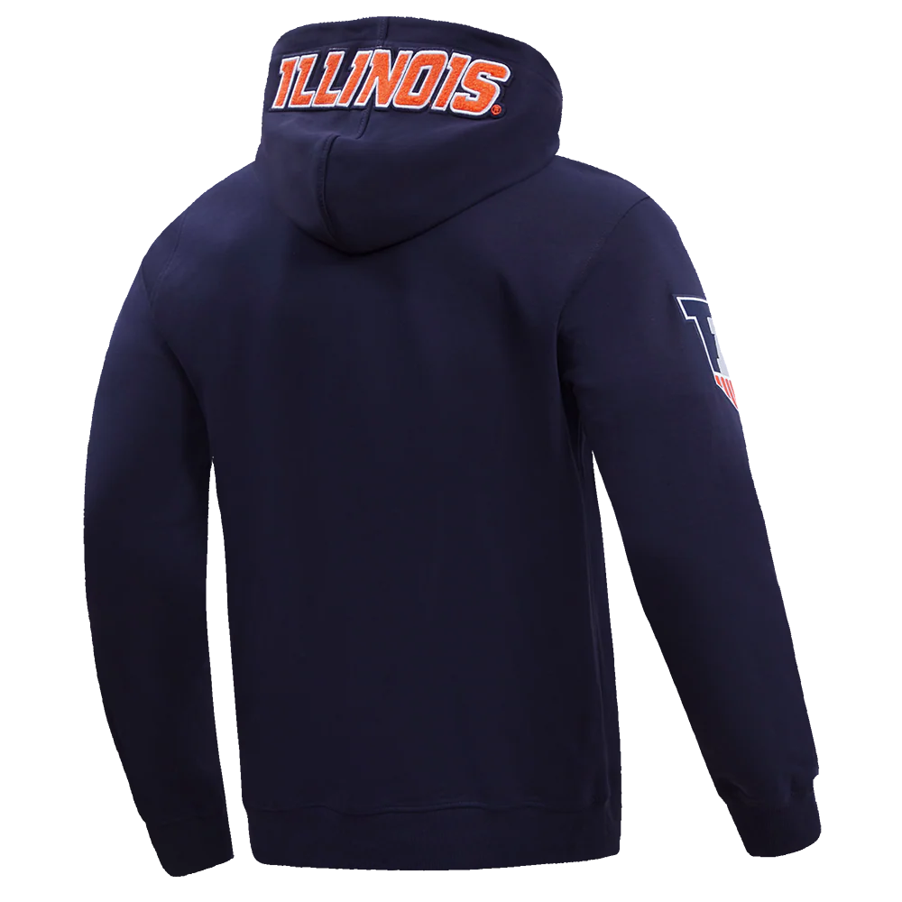 UNIVERSITY OF ILLINOIS URBANA-CHAMPAIGN CLASSIC MEN'S PO HOODIE