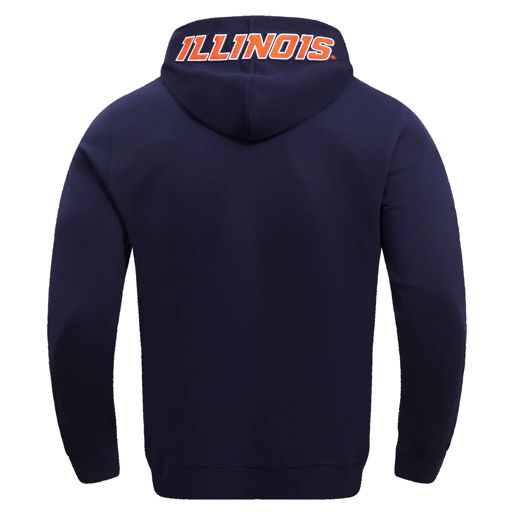 UNIVERSITY OF ILLINOIS URBANA-CHAMPAIGN CLASSIC MEN'S PO HOODIE