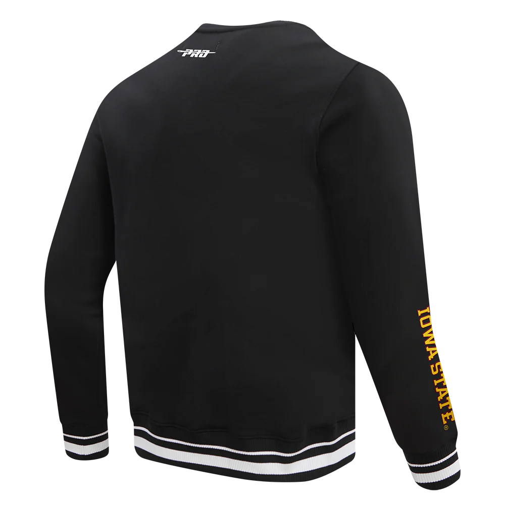 COLLEGE IOWA STATE UNIVERSITY COLLEGE CLASSIC CHENILLE MEN'S RIB FLC CREWNECK