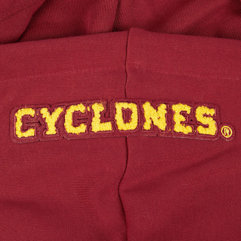 COLLEGE IOWA STATE UNIVERSITY CLASSIC WOMEN'S FLC CROPPED PO HOODIE