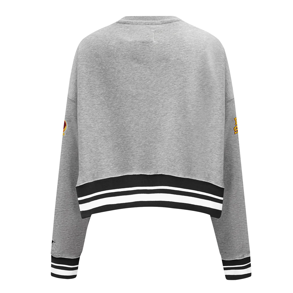 IOWA STATE UNIVERSITY CLASSIC WOMEN'S RIB FLEECE CREWNECK