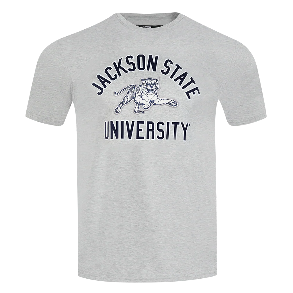 JACKSON STATE UNIVERSITY CLASSIC MEN'S STACKED LOGO TEE
