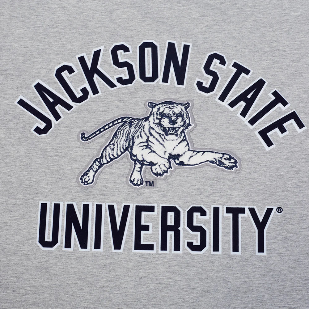 JACKSON STATE UNIVERSITY CLASSIC MEN'S STACKED LOGO TEE
