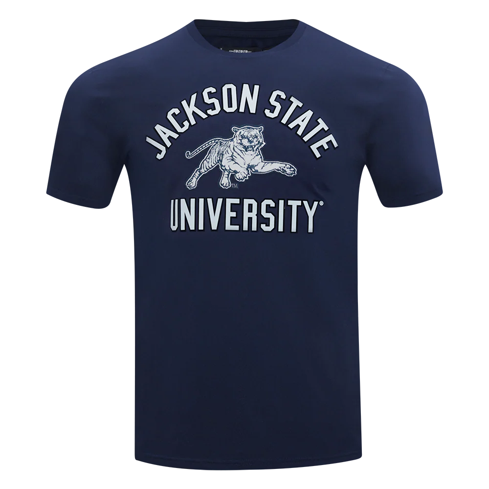 JACKSON STATE UNIVERSITY CLASSIC MEN'S STACKED LOGO TEE