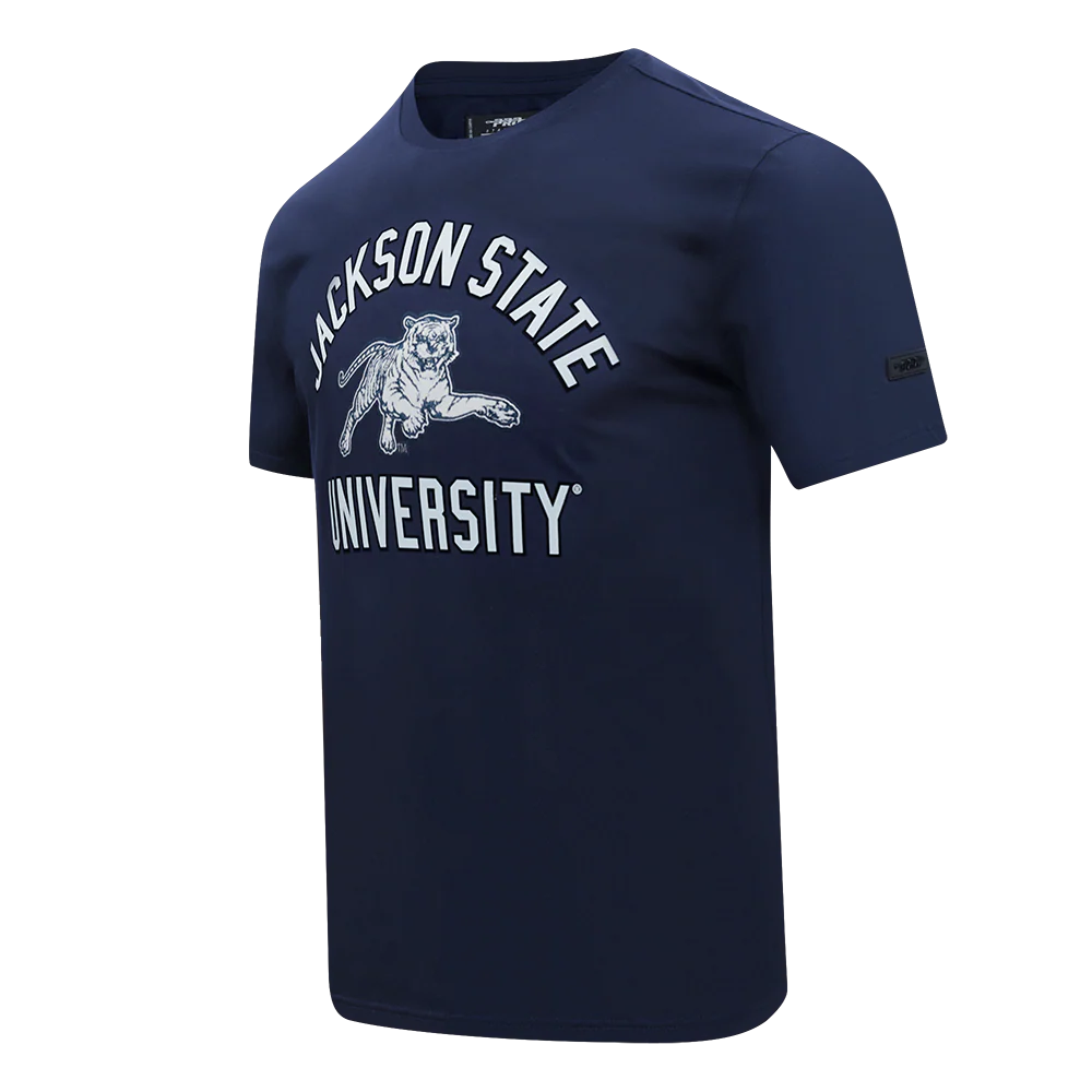 JACKSON STATE UNIVERSITY CLASSIC MEN'S STACKED LOGO TEE