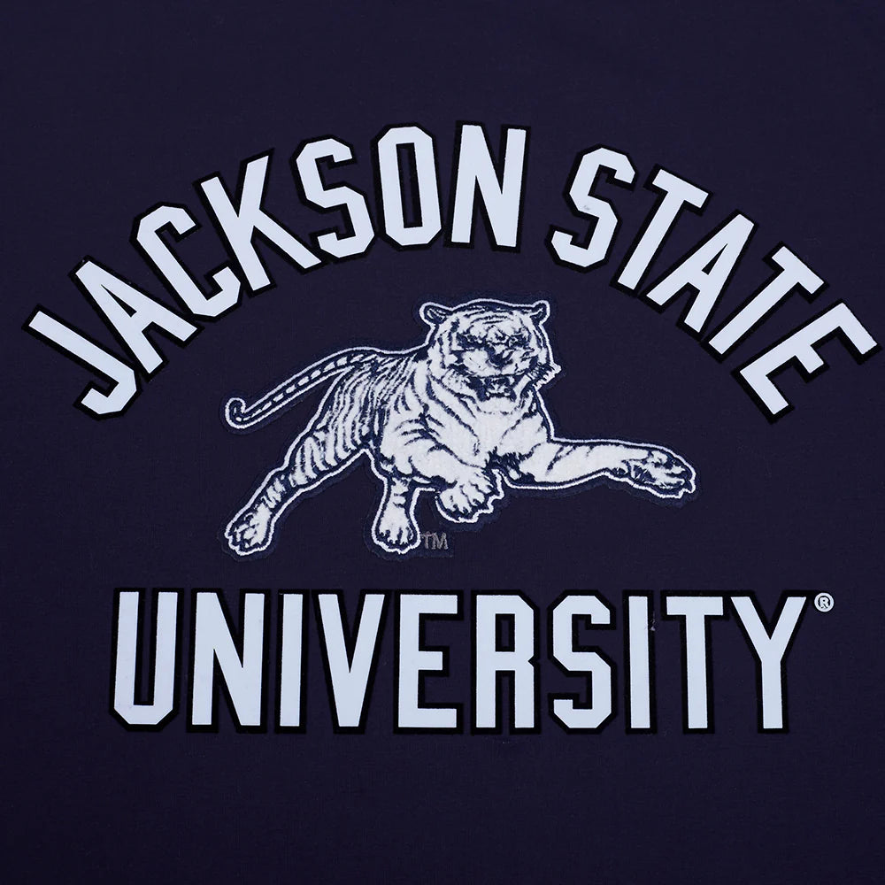 JACKSON STATE UNIVERSITY CLASSIC MEN'S STACKED LOGO TEE