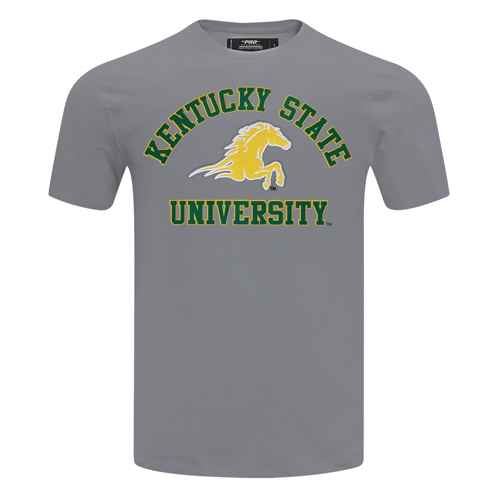 KENTUCKY STATE UNIVERSITY CLASSIC MEN'S STACKED LOGO TEE