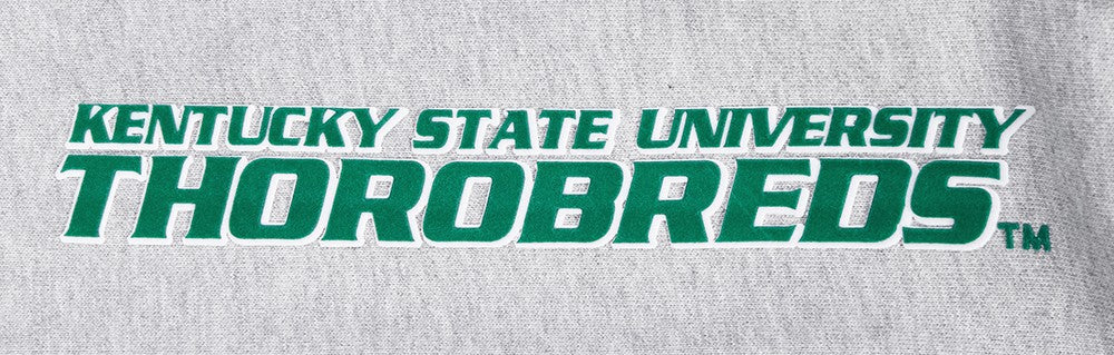 KENTUCKY STATE UNIVERSITY CLASSIC STACKED LOGO FLEECE CREWNECK