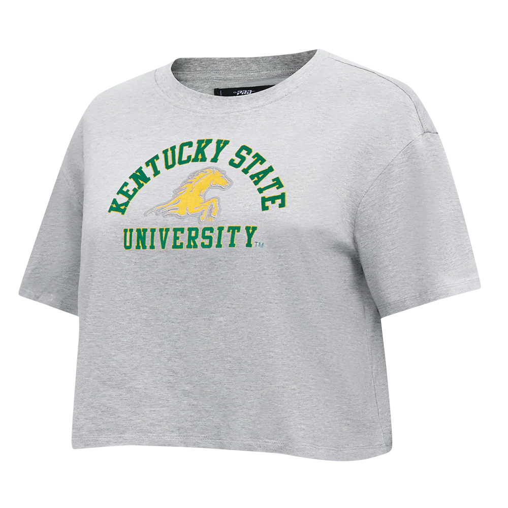 KENTUCKY STATE UNIVERSITY CLASSIC SINGLE JERSEY BOXY TEE