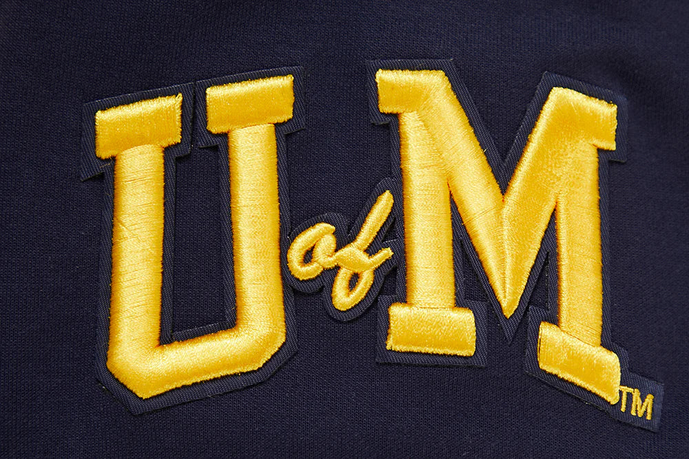 UNIVERSITY OF MICHIGAN CLASSIC MEN'S PULLOVER HOODIE