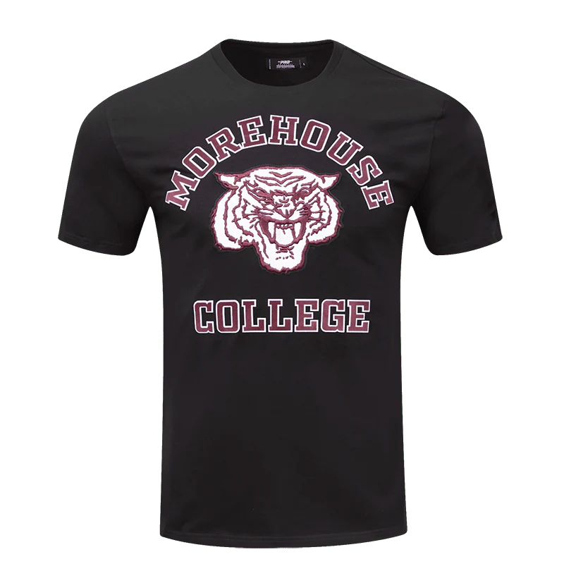 MOREHOUSE COLLEGE CLASSIC MEN'S STACKED LOGO TEE