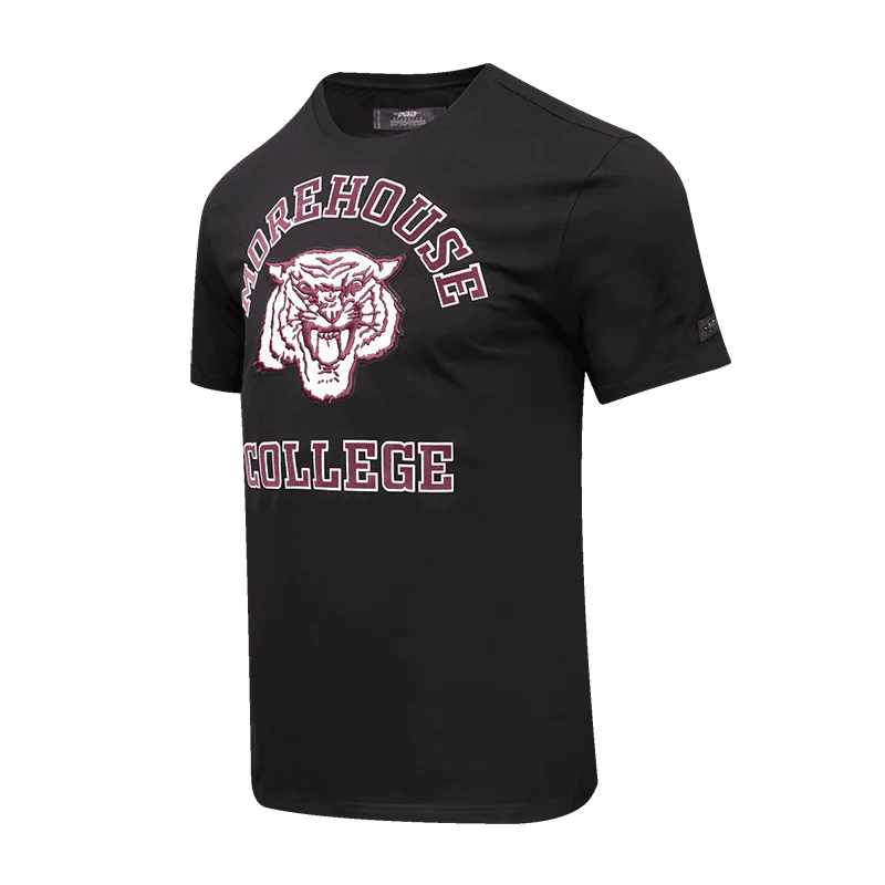 MOREHOUSE COLLEGE CLASSIC MEN'S STACKED LOGO TEE