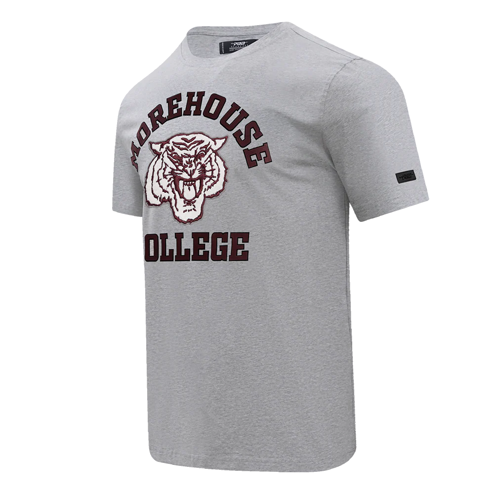 MOREHOUSE COLLEGE CLASSIC MEN'S STACKED LOGO TEE