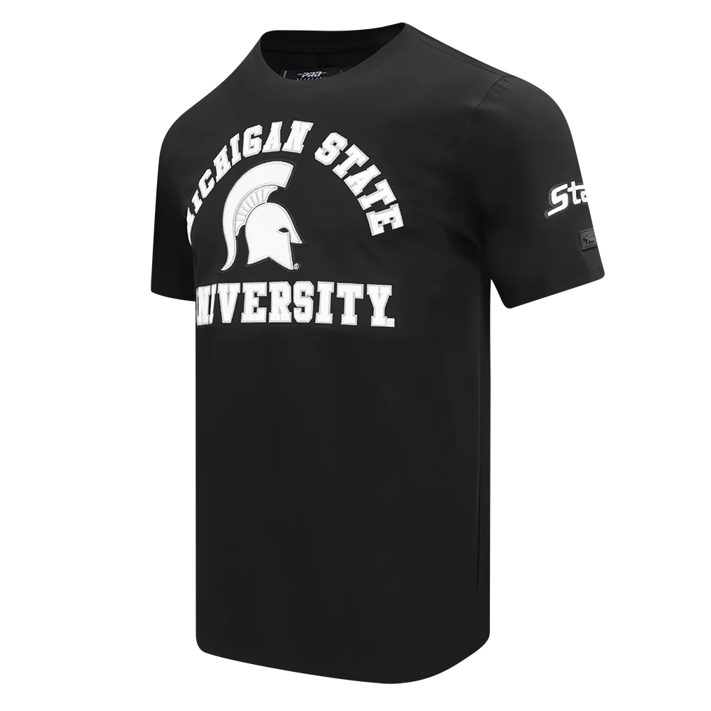 MICHIGAN STATE UNIVERSITY CLASSIC MEN'S STACKED LOGO TEE