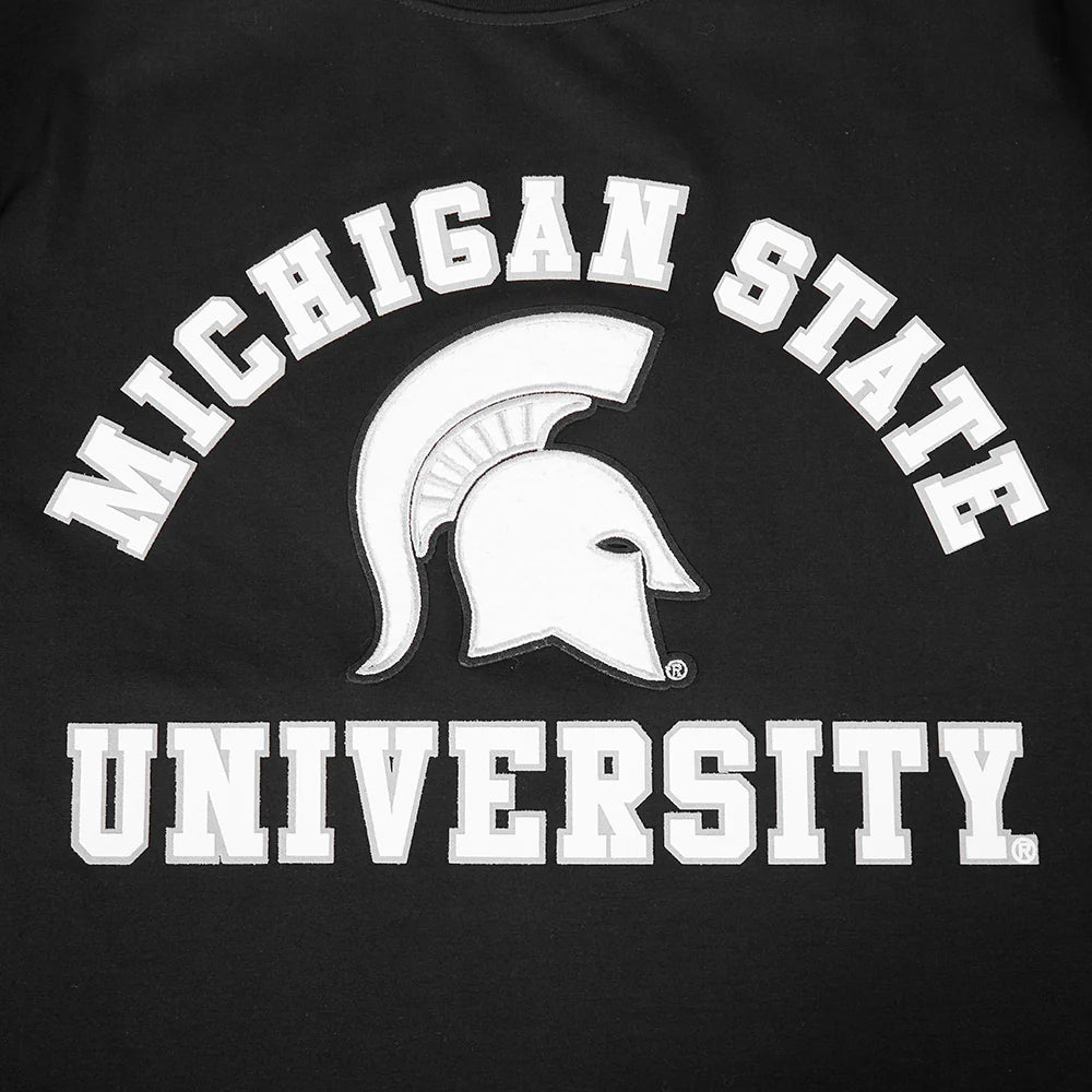 MICHIGAN STATE UNIVERSITY CLASSIC MEN'S STACKED LOGO TEE