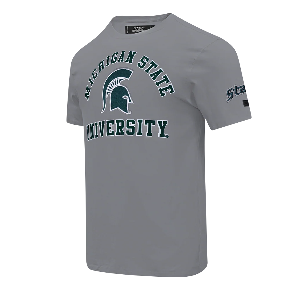 MICHIGAN STATE UNIVERSITY CLASSIC MEN'S STACKED LOGO TEE