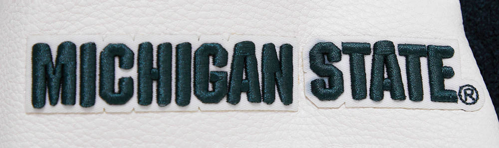 MICHIGAN STATE UNIVERSITY CLASSIC RIB WOOL MEN'S VARSITY JACKET