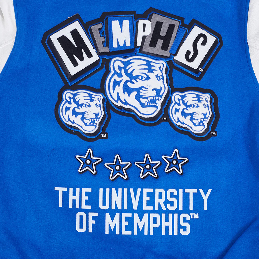 UNIVERSITY OF MEMPHIS HOMECOMING MEN'S WOOL VARSITY JACKET