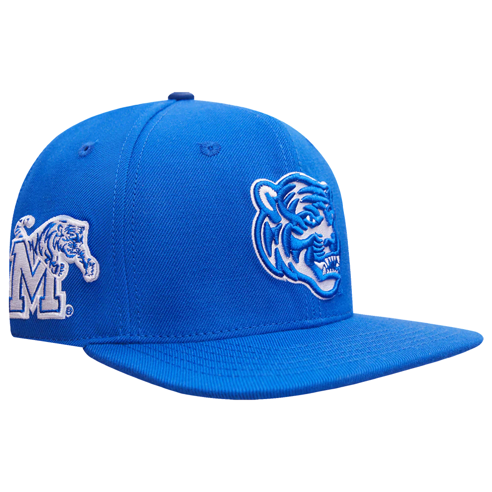 UNIVERSITY OF MEMPHIS CLASSIC UNISEX PRIMARY LOGO WOOL SNAPBACK HAT