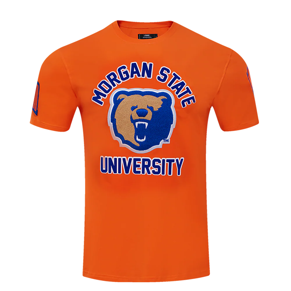 MORGAN STATE UNIVERSITY CLASSIC MEN'S STACKED LOGO TEE