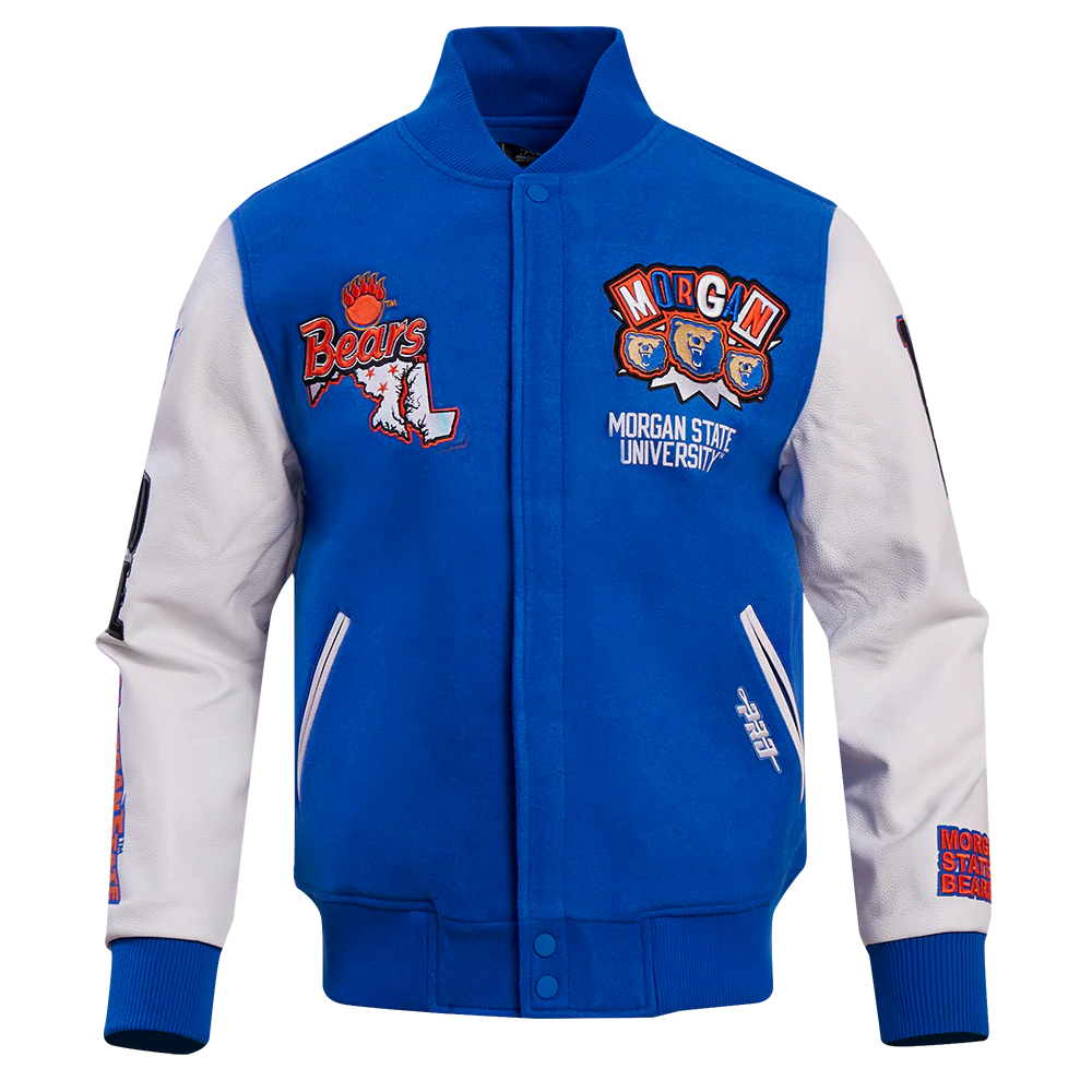 MORGAN STATE UNIVERSITY HOMECOMING MEN'S WOOL VARSITY JACKET