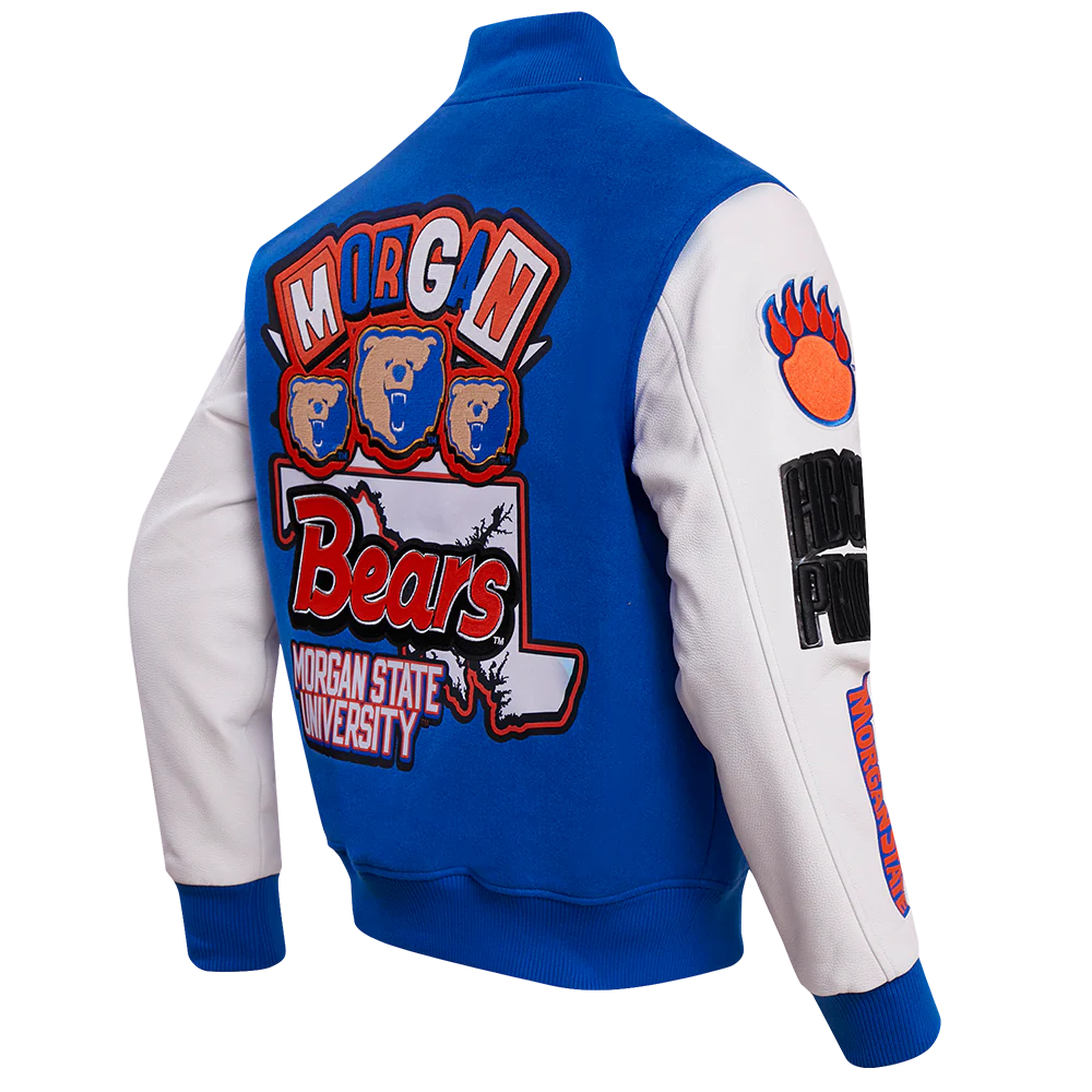 MORGAN STATE UNIVERSITY HOMECOMING MEN'S WOOL VARSITY JACKET