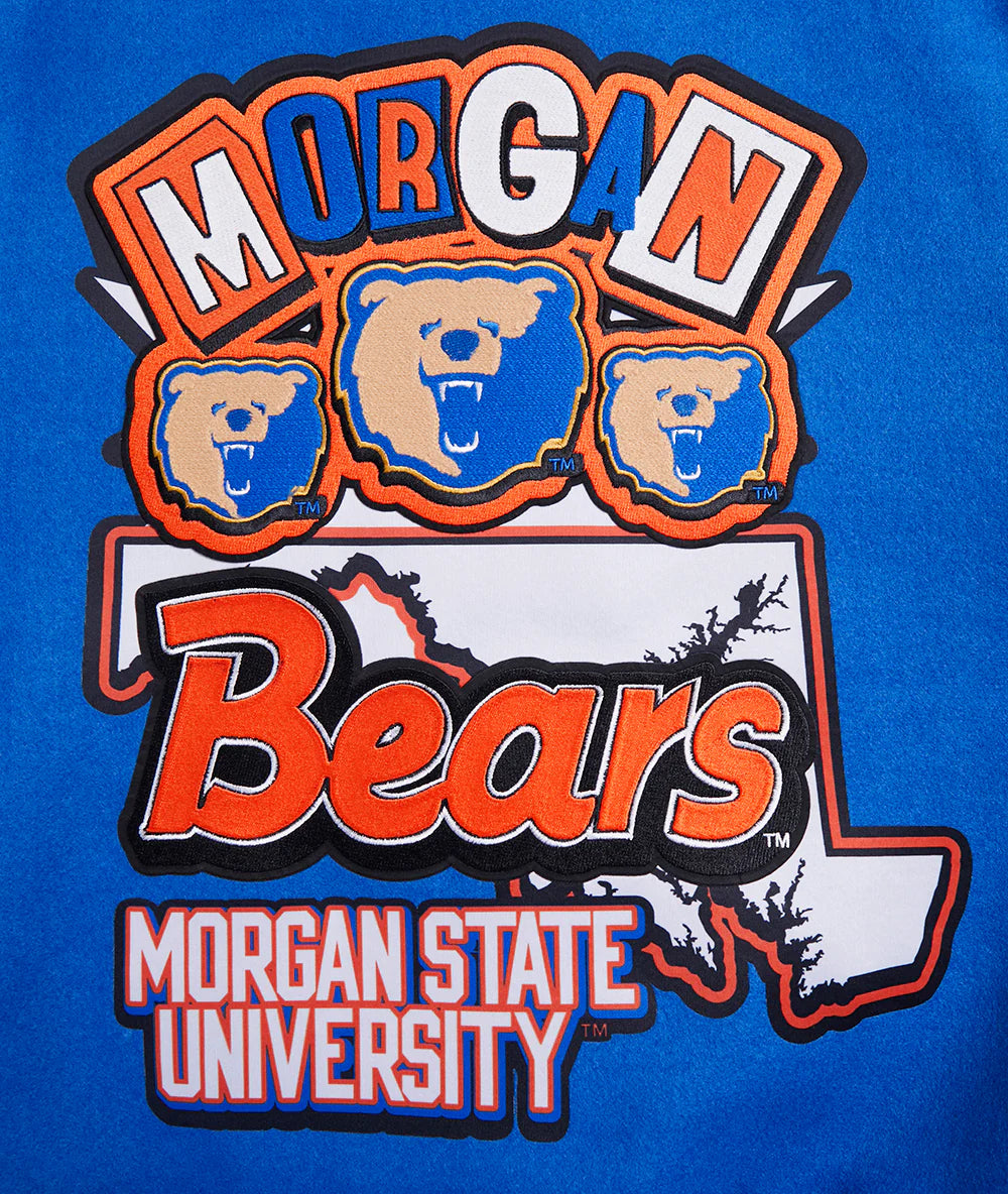 MORGAN STATE UNIVERSITY HOMECOMING MEN'S WOOL VARSITY JACKET