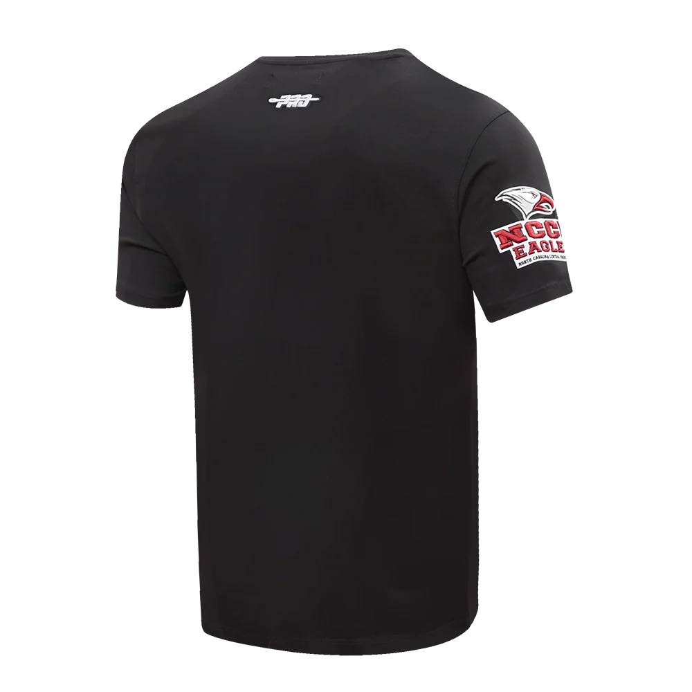 NORTH CAROLINA CENTRAL UNIVERSITY CLASSIC MEN'S STACKED LOGO TEE