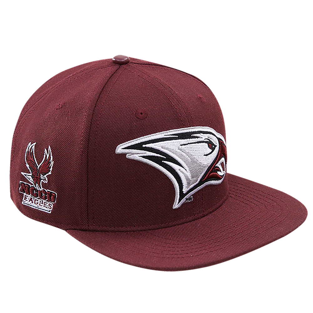 NORTH CAROLINA CENTRAL UNIVERSITY CLASSIC UNISEX STACKED WOOL SNAPB