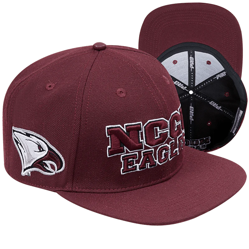NORTH CAROLINA CENTRAL UNIVERSITY CLASSIC UNISEX STACKED LOGO SNAPB