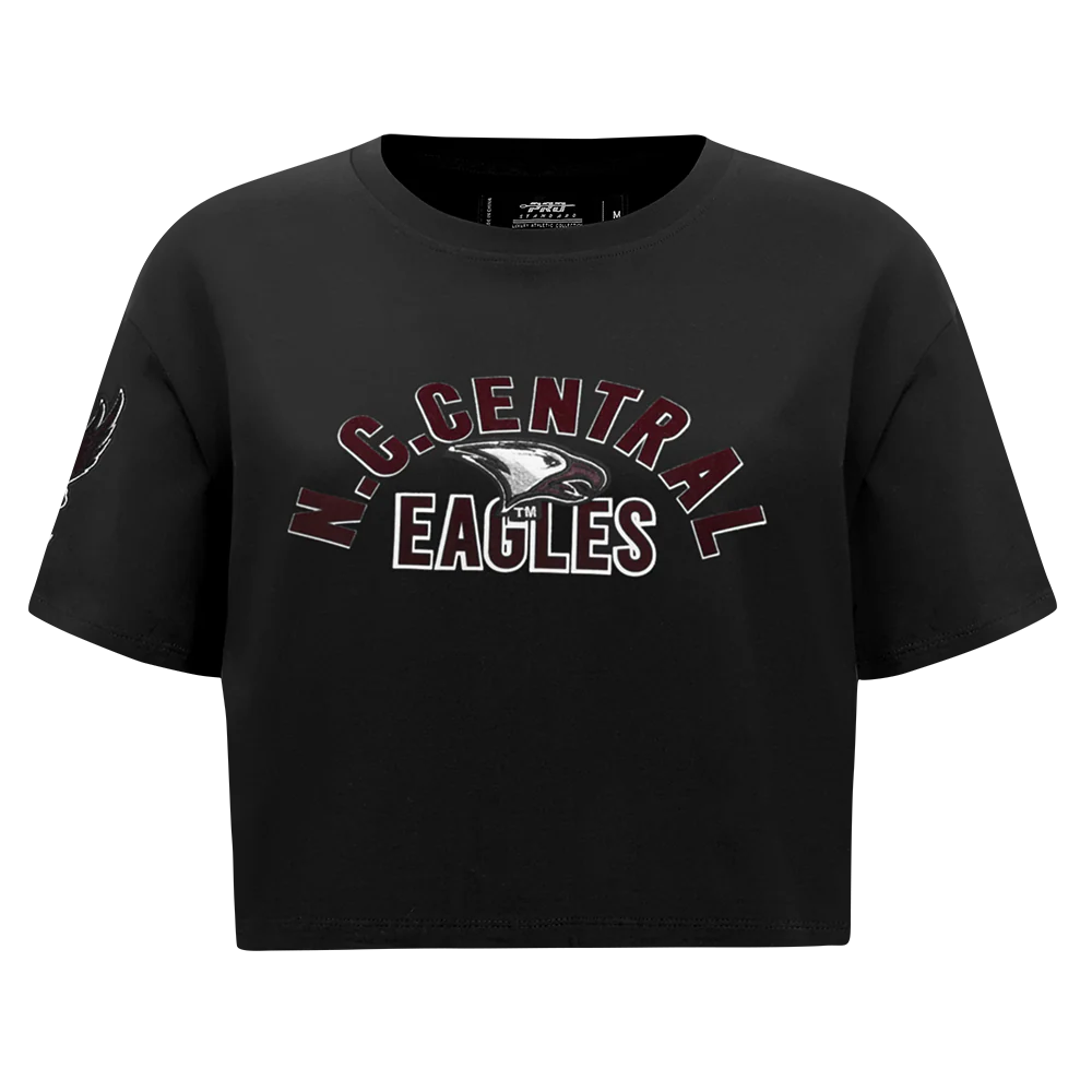 NORTH CAROLINA CENTRAL UNIVERSITY CLASSIC SINGLE JERSEY BOXY TEE