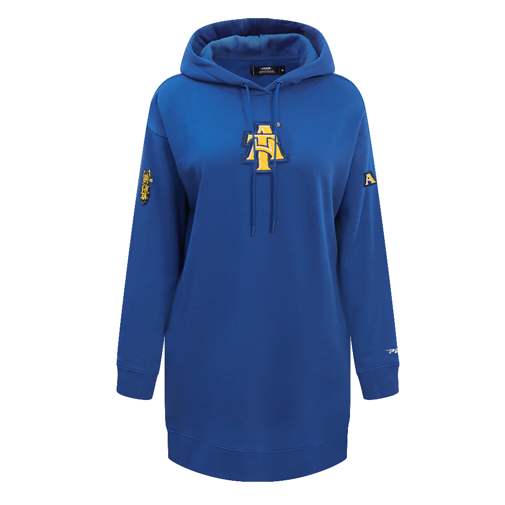 NORTH CAROLINA A&T STATE UNIVERSITY CLASSIC WOMEN'S HOODIE DRESS
